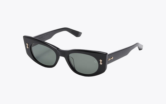 Akoni Aquila 103A | Black Sunglasses | Three Quarters View