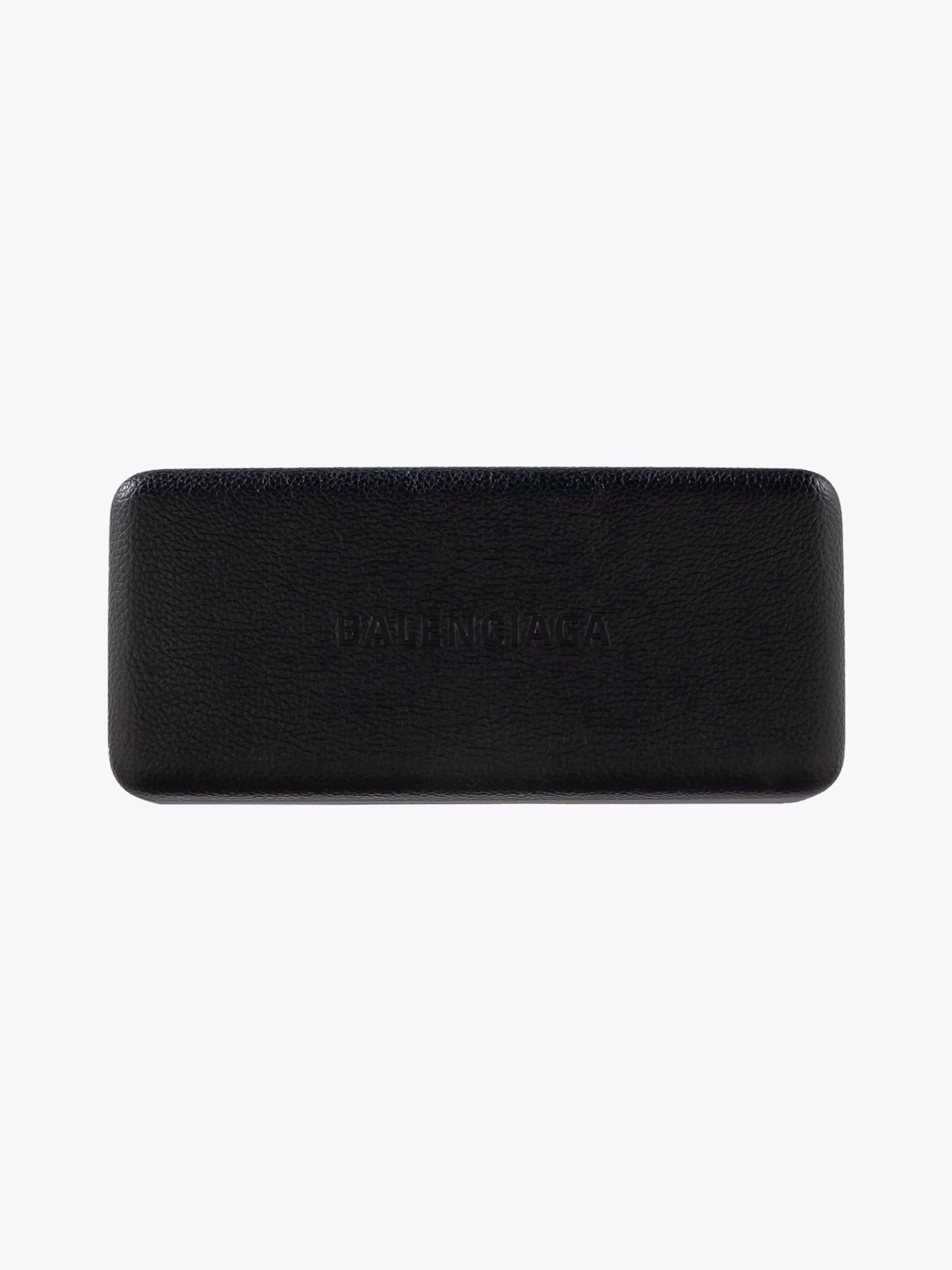 Balenciaga Hybrid Havana/Black Sunglasses — Case Front View