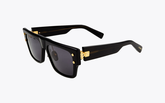 Balmain B-III 116A | Black Sunglasses | Three Quarters View