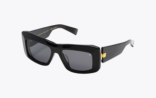 Balmain Envie 140A | Black Sunglasses | Three Quarters View