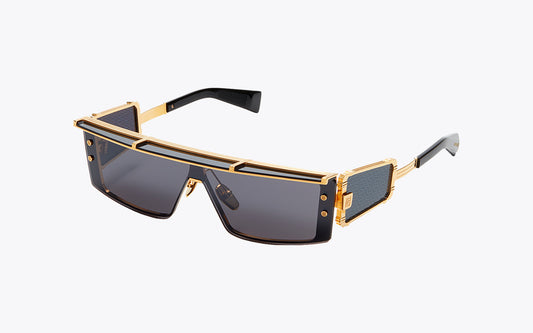 Balmain Wonder Boy III | Gold/Black Sunglasses | Three Quarters View