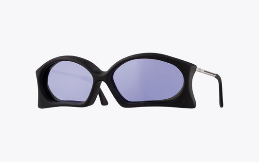 Impuri Hide 1121 | Black Sunglasses | Three Quarters View