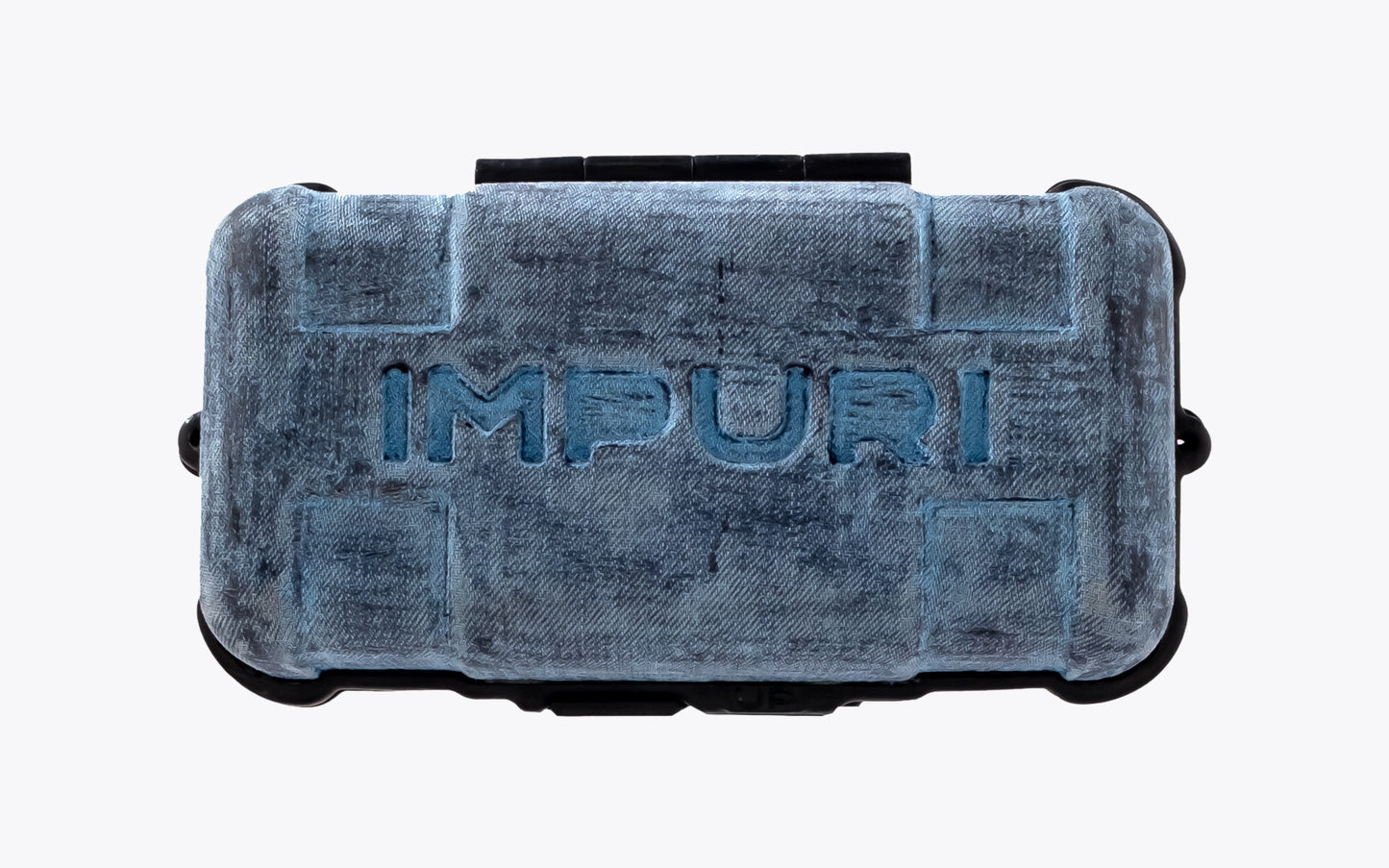 Impuri Hide 1122 | Graphite Sunglasses | Packaging Front View