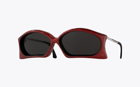 Impuri Hide 1123 | Copper Red Sunglasses | Three Quarters View