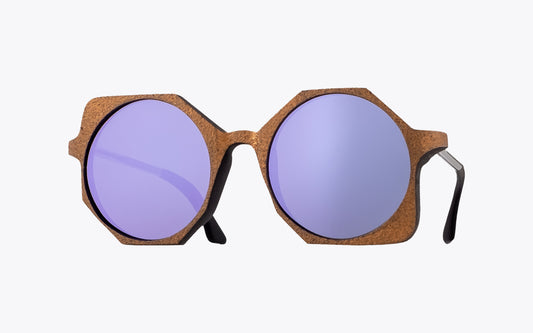 Impuri Kard 0524 | Bronze Sunglasses | Three Quarters View