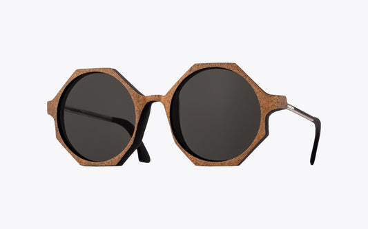 Impuri Octa 0224 | Bronze Sunglasses | Three Quarters View