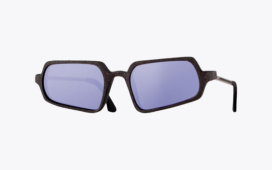 Impuri Rev 0722 | Graphite Sunglasses | Three Quarters View