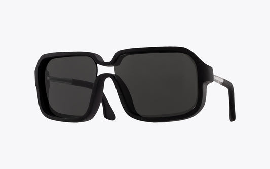 Impuri Super 0931 | Black Sunglasses | Three Quarters View