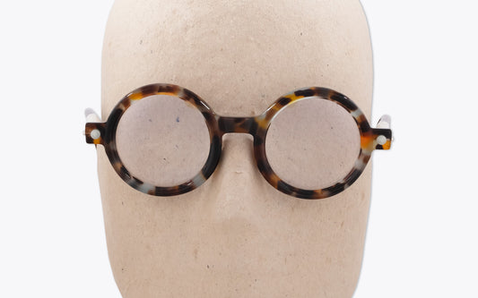 Kuboraum Mask P1 | Havana Tortoise Eyeglasses | Front View 2