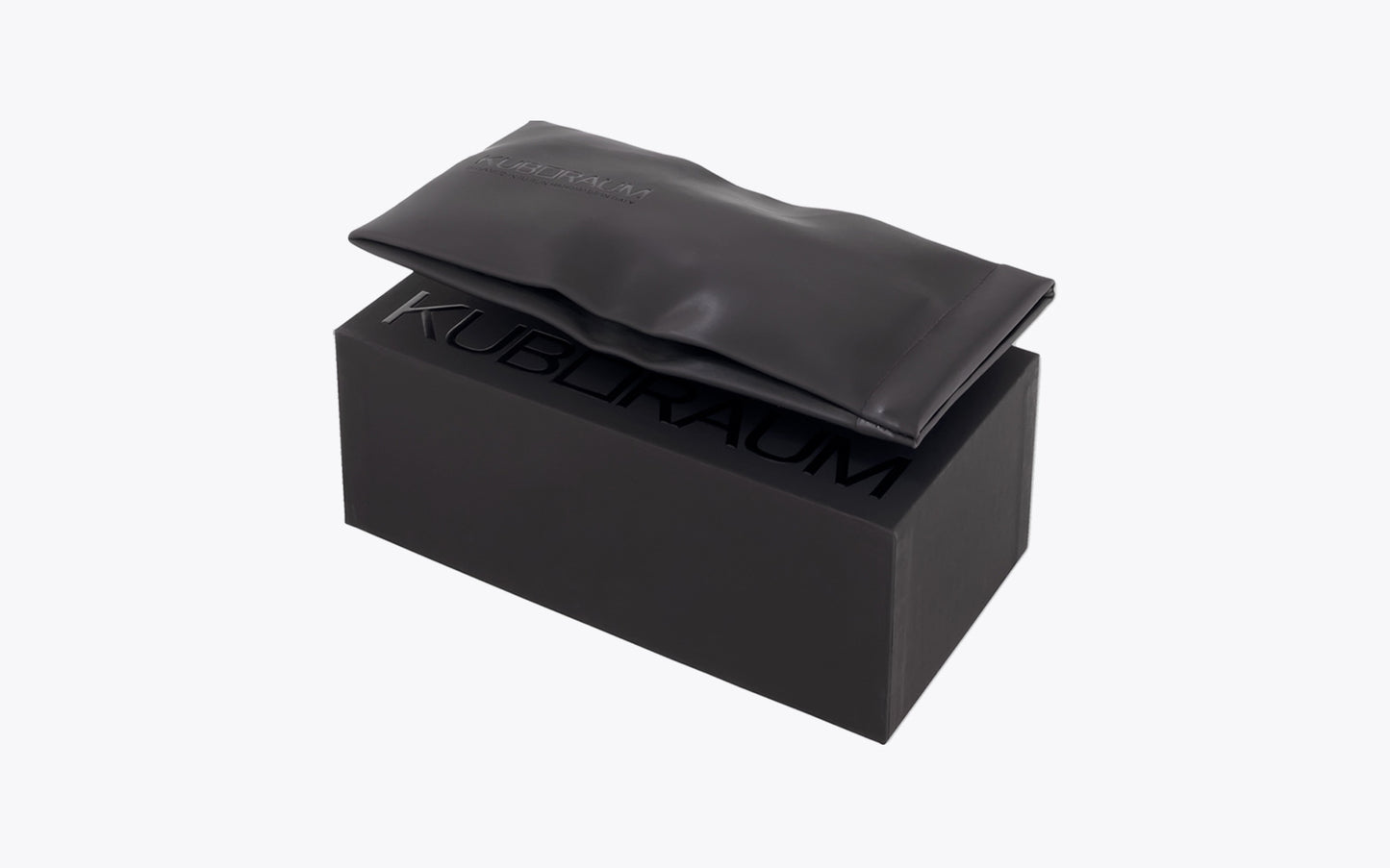 Kuboraum Mask X11 | Black Sunglasses Packaging | Front View