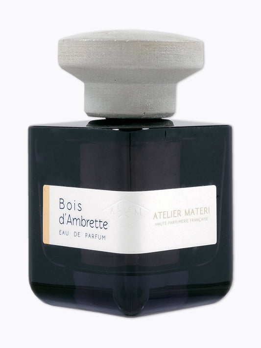 Atelier Materi Bois d'Ambrette EDP 100ml — Bottle Side View