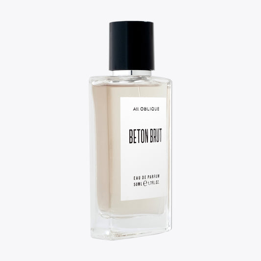 Beton Brut – Eau de Parfum by Atelier Oblique – Bottle three-quarter view