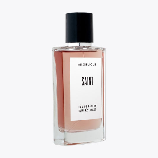 Saint by Atelier Oblique – Eau de Parfum 50ml – Bottle back view