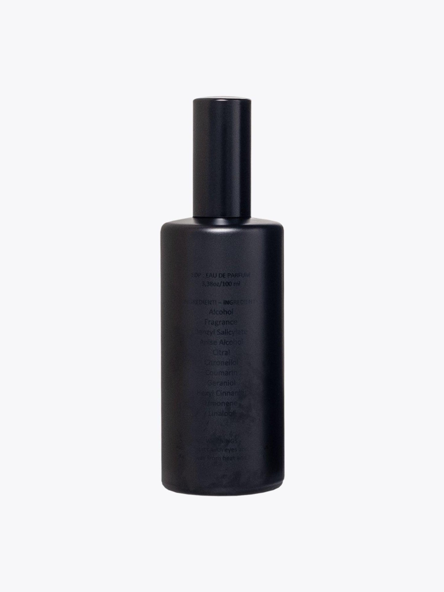 Alchemico Goti Acqua Visione 5 EDP 100ml — Black Glass Bottle Back View