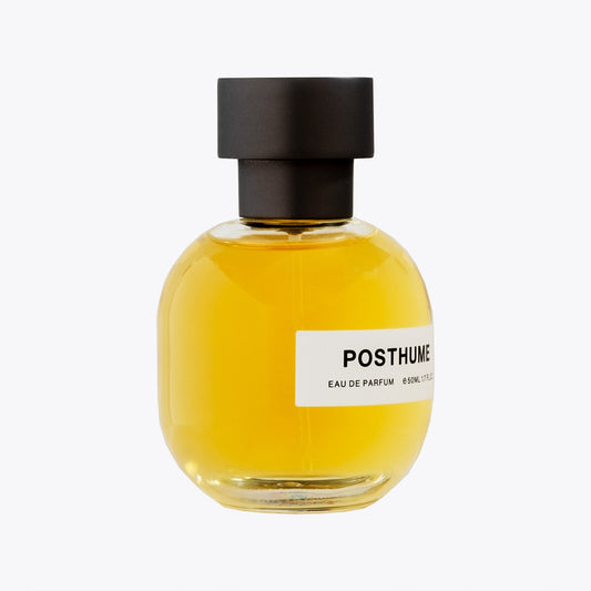 Posthume by Son Venïn – Eau de Parfum 50ml – bottle side view