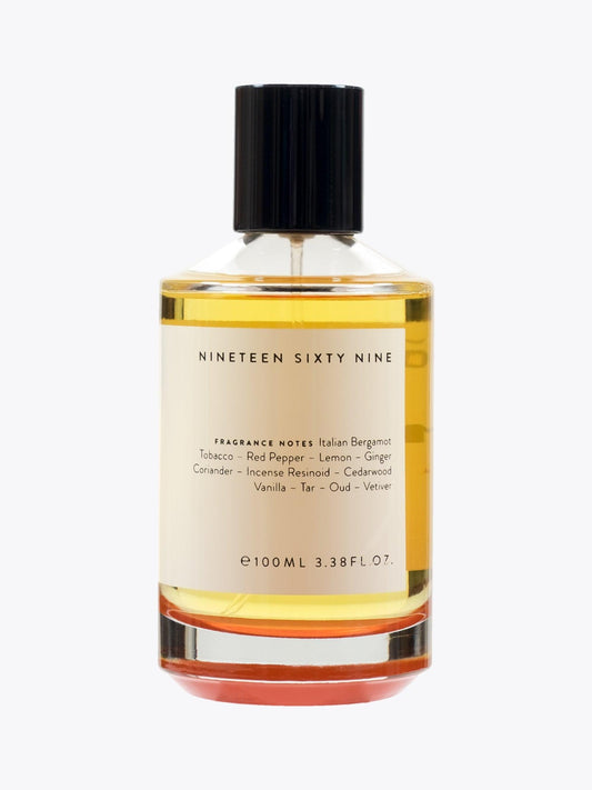 19-69 Nineteen Sixty Nine Chinese Tobacco — EDP 100ml Glass Bottle Back View