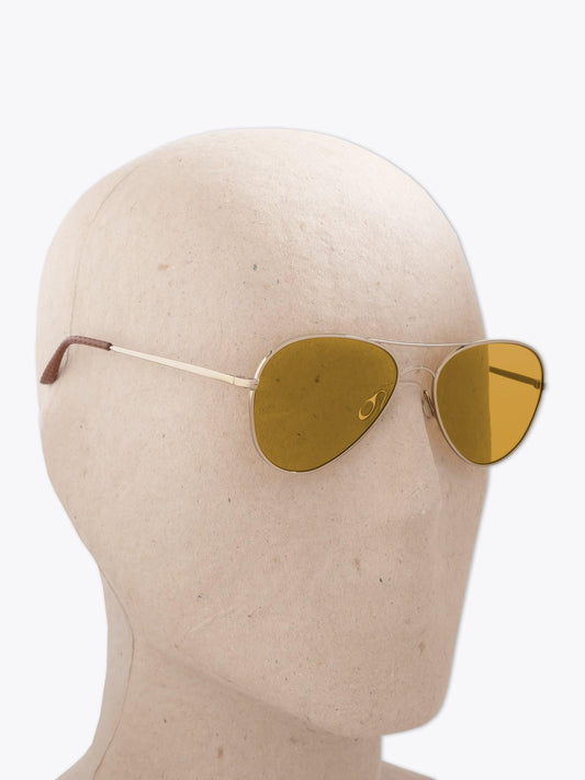 8000 Eyewear 8M5 Dutch Orange Sunglasses — Three-quarter View