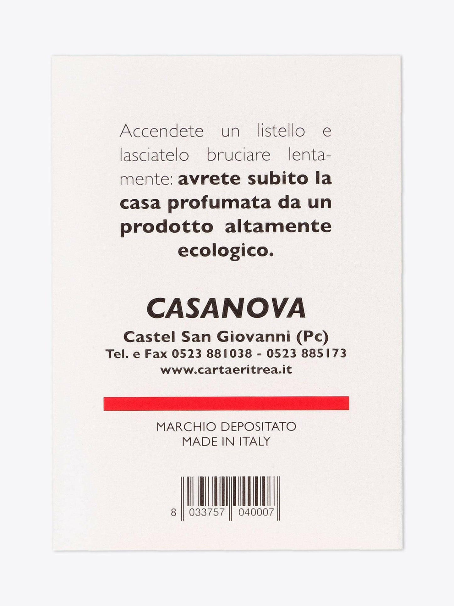 Carta Aromatica d'Eritrea Incense Paper 24 Strips - APODEP.com