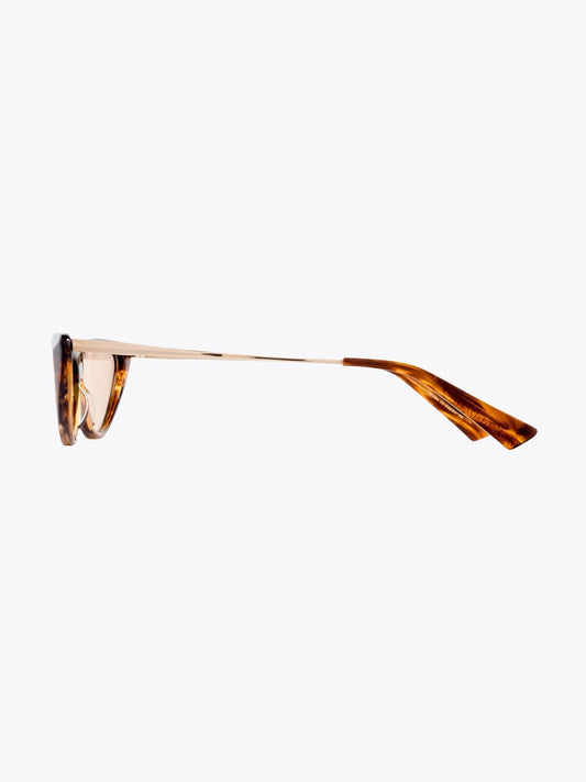 Christian Roth Rina Amber Sunglasses (CRS010) — Side View