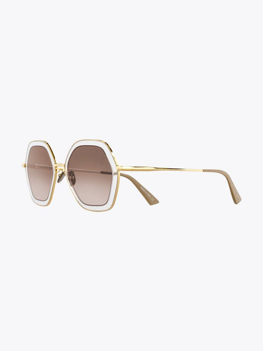 Christian Roth Rizzei Gold Sunglasses (CRS005) — Three-quarter View Left