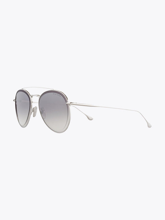 Dita Axial Silver Sunglasses (DTS 502) — Three-quarter View