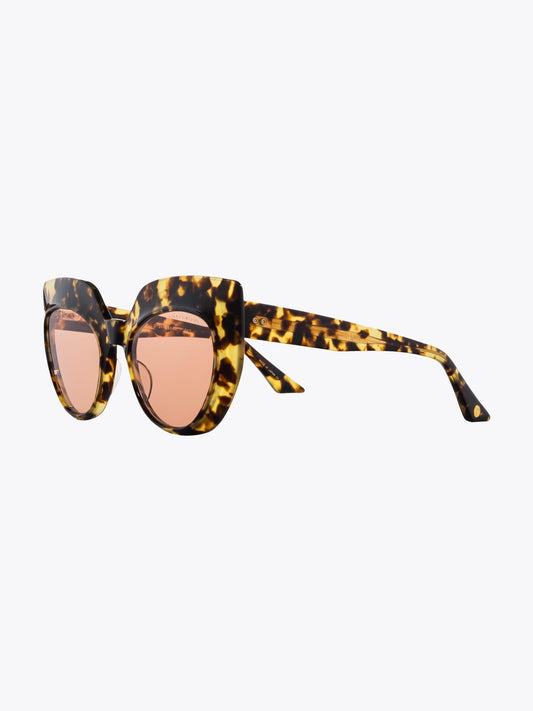 Dita Conique Tokyo Tortoise Sunglasses (DTS 514) — Three-quarter View