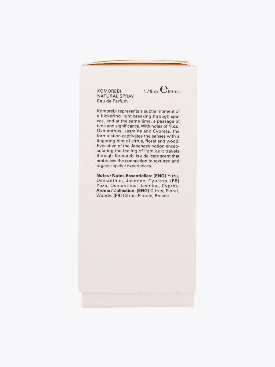 Frama Komorebi EDP 50ml — Packaging Back View