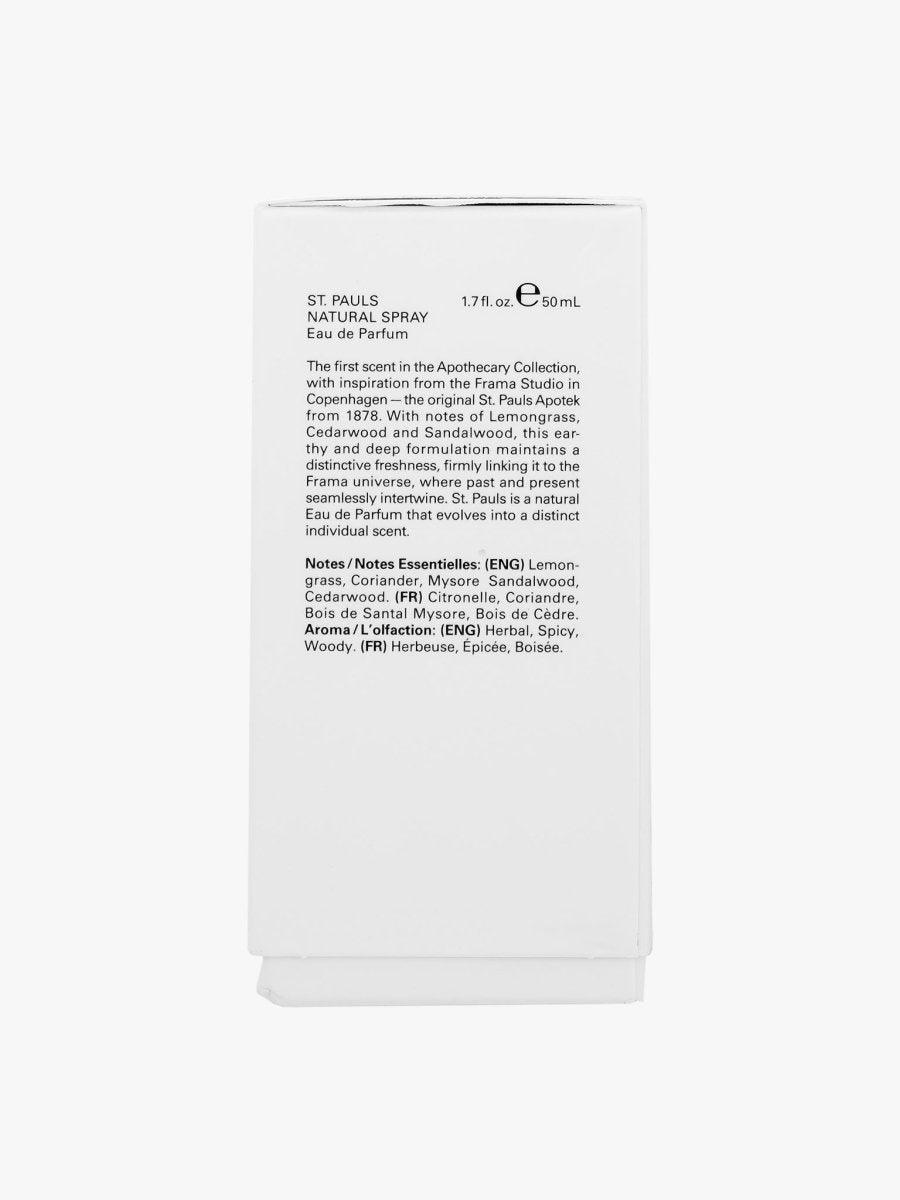 Frama St. Pauls EDP 50ml — Packaging Back View