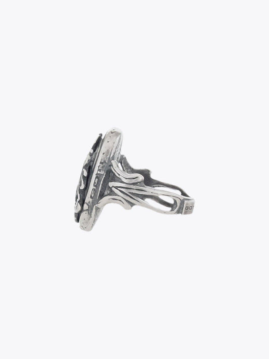 Goti AN512 Ring | Sterling Silver Side View