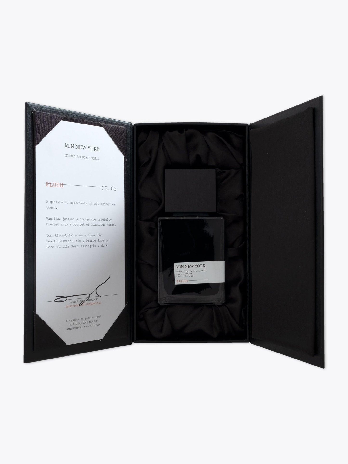 Min New York Plush EDP 75ml — Packaging Inside View