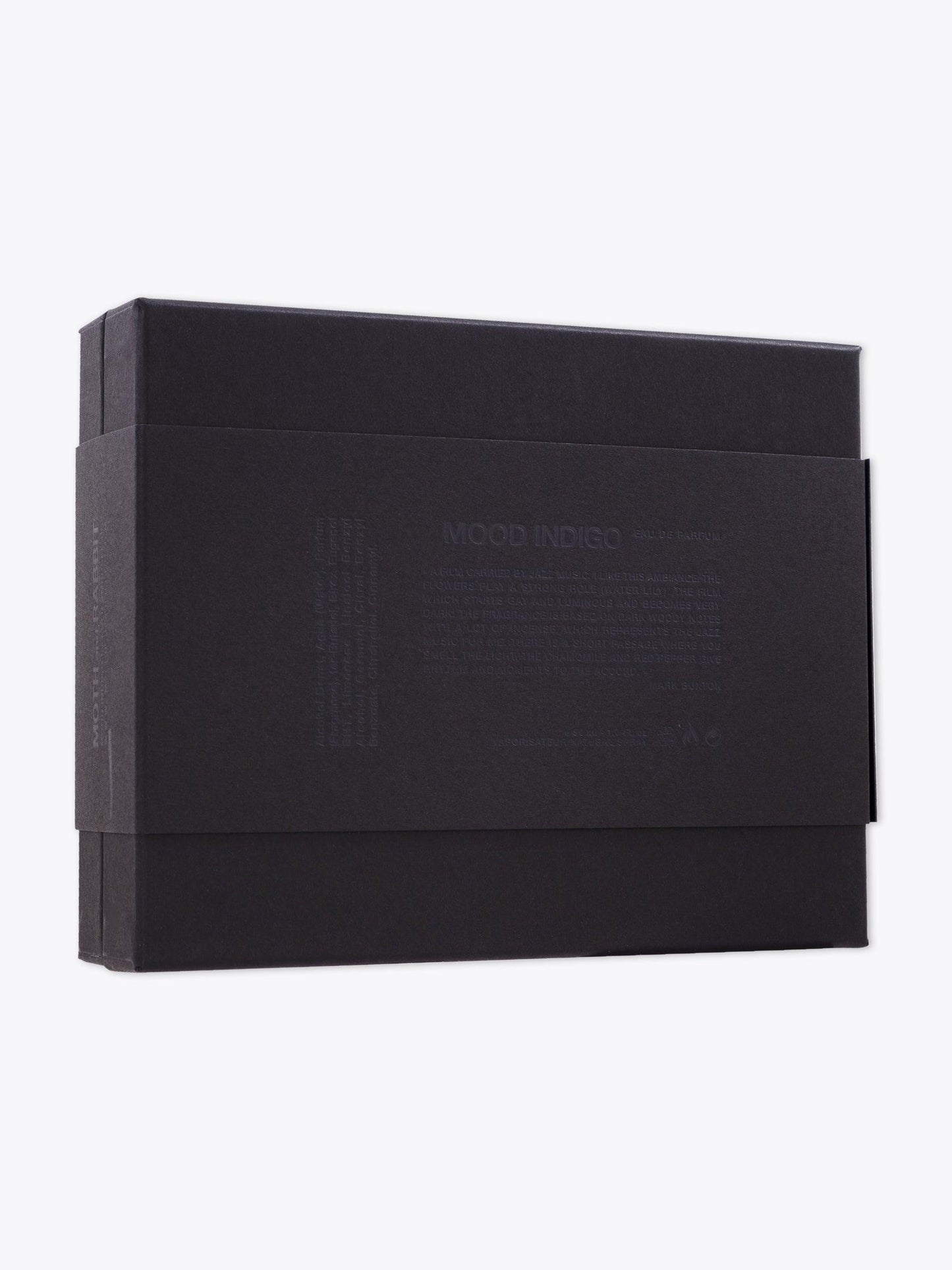 Moth And Rabbit No1-Mood Indigo EDP 50ml — Packaging Back View