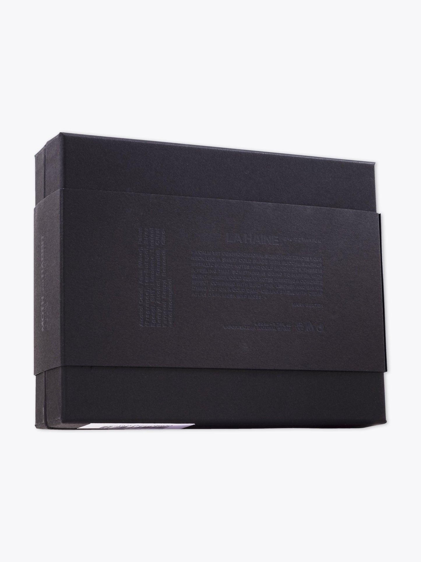 Moth And Rabbit No5-La Haine EDP 50ml — Packaging Back View