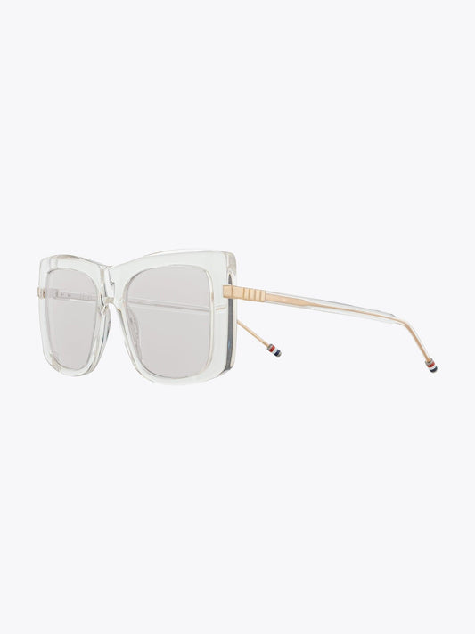 Thom Browne TBS-419 Crystal Sunglasses Three-quarter View
