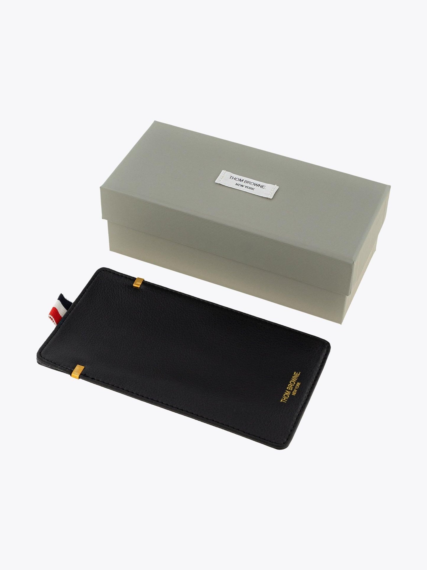 Thom Browne TBS-419 Crystal Sunglasses Packaging Front View