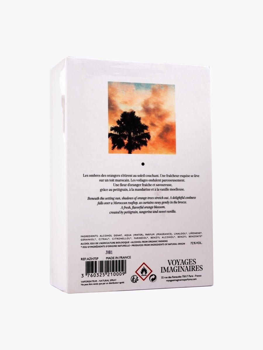 Voyages Imaginaires Azahar EDP 75ml — Packaging Back View
