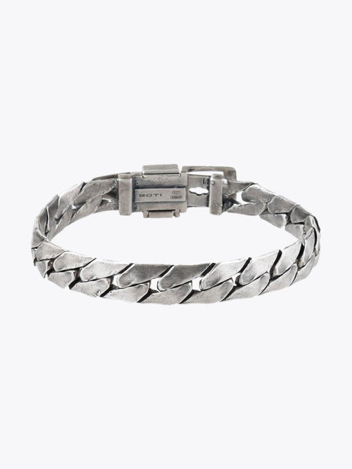 Discover Style of Jewelry with the Goti Curb Sterling Silver Chain Bracelet