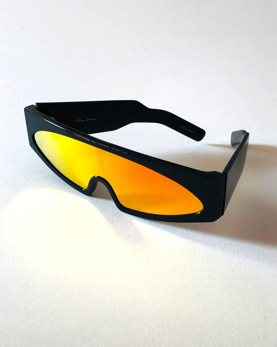 Rick Owens' Mask Sunglasses: Avant-Garde Eyewear - APODEP