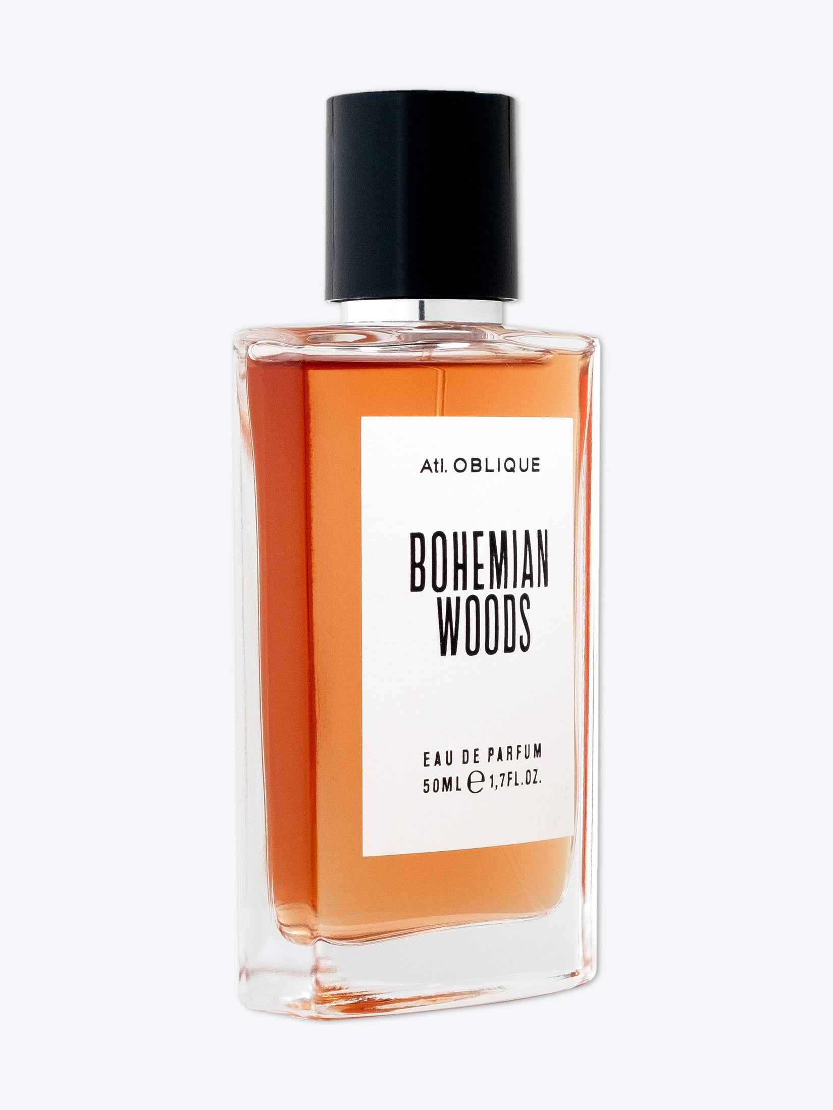 Bottle Three-quarter View of Atelier Oblique Bohemian Woods EDP 50ml