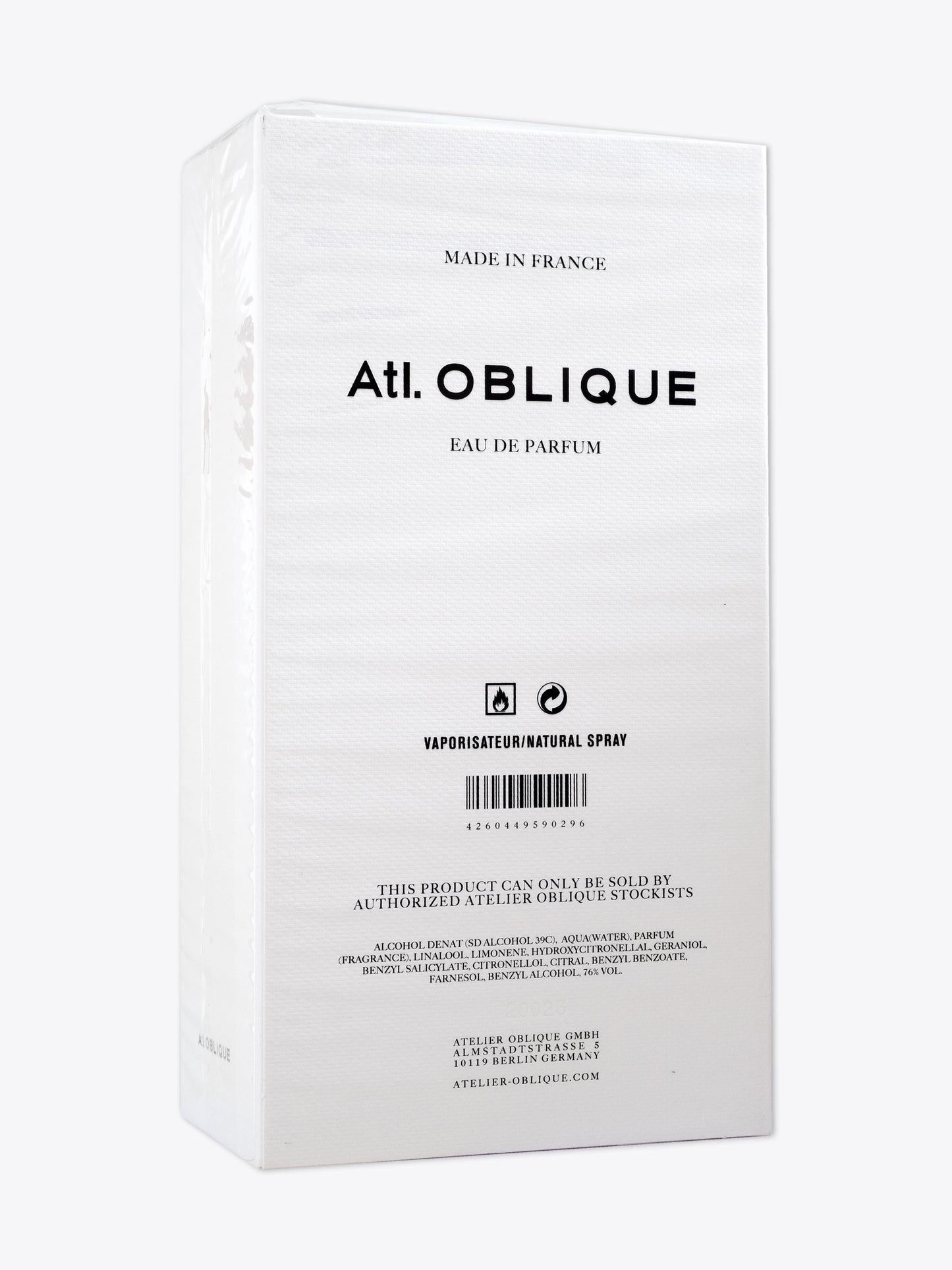 Atl. Oblique White Light EDP 50ml – Profumo Unisex