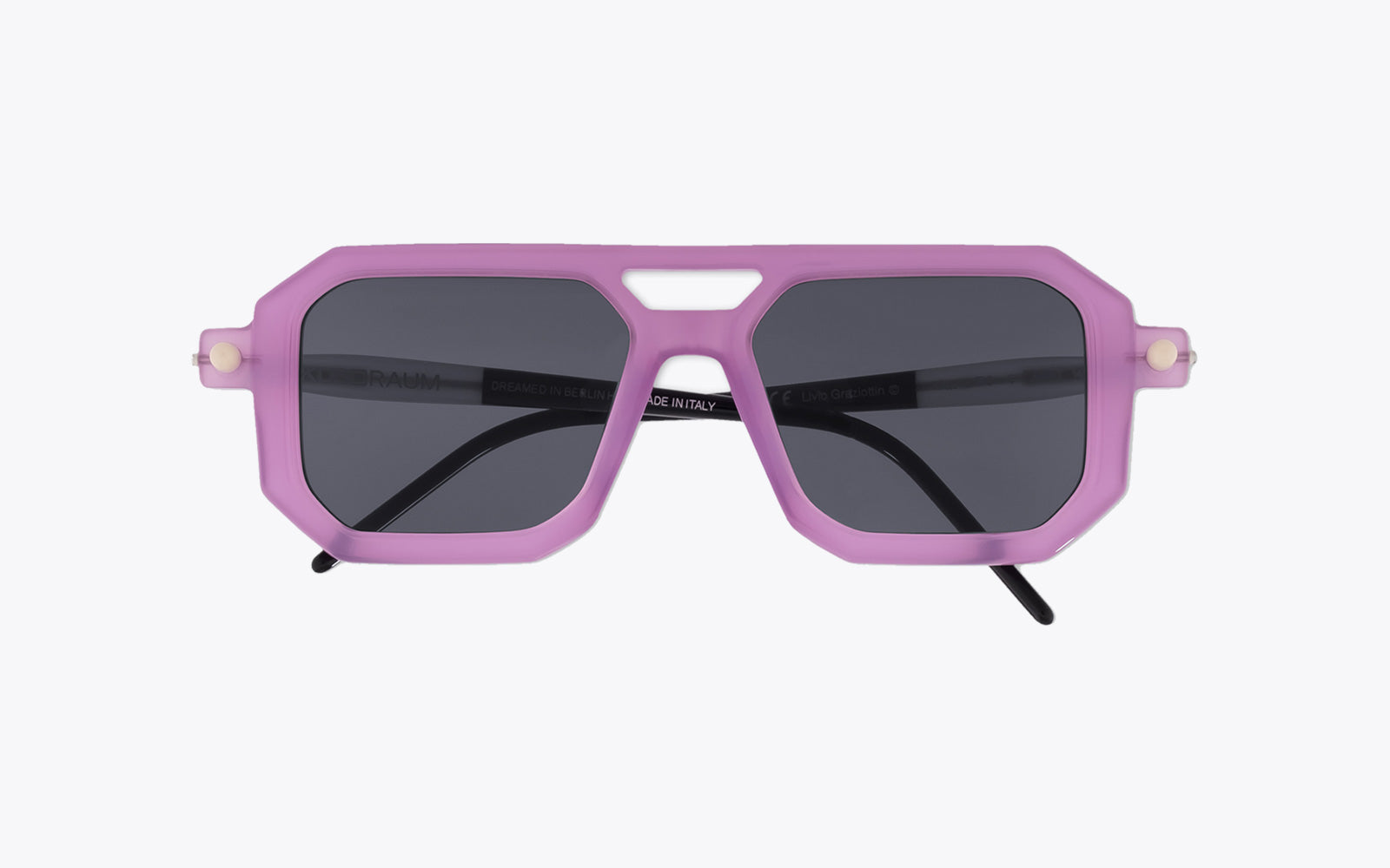 Kuboraum Mask P8 | Cyclamen Sunglasses | Front View 1