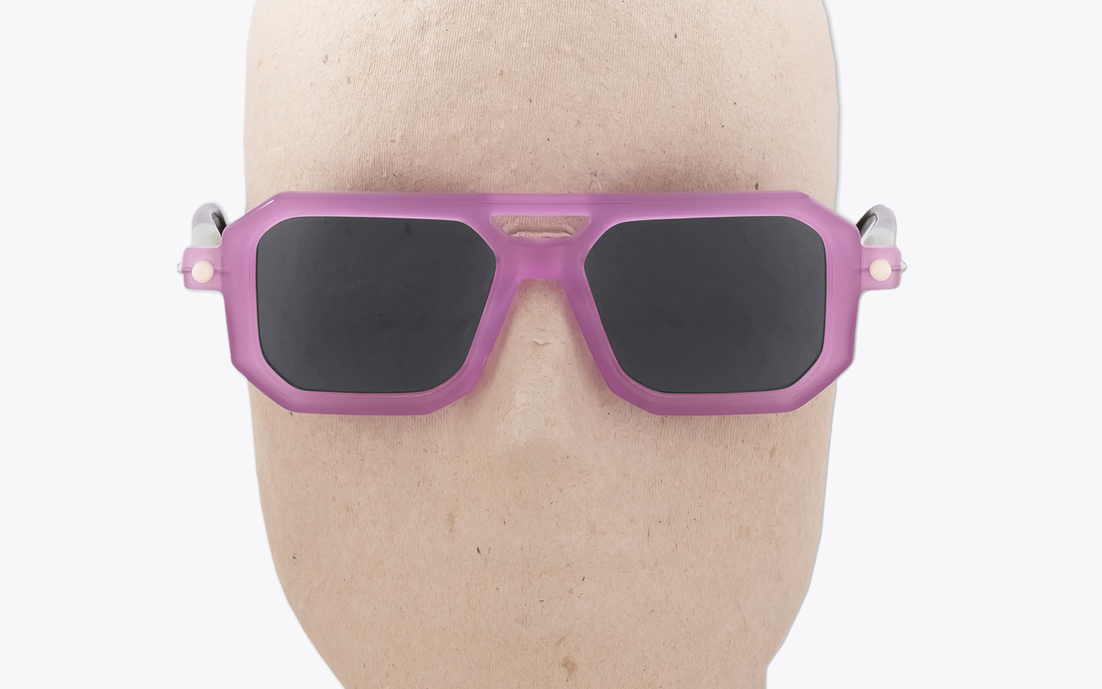 Kuboraum Mask P8 | Cyclamen Sunglasses | Front View 2