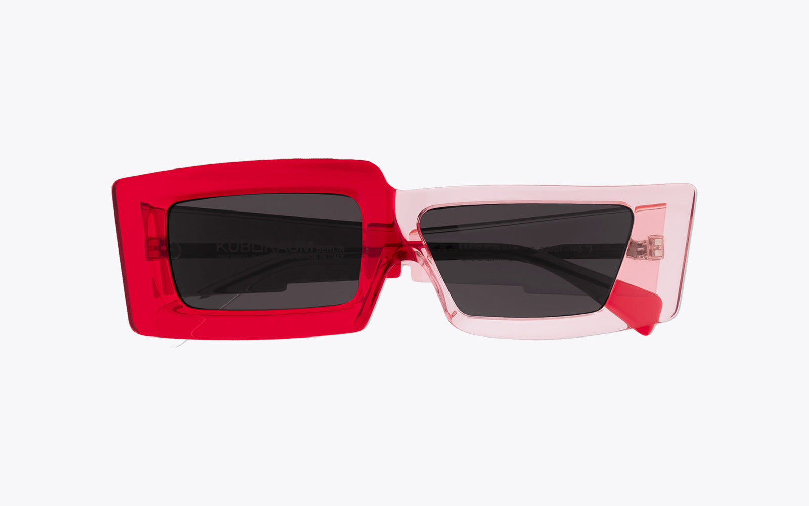 Kuboraum Mask X11 | Red / Coral Sunglasses | Front View