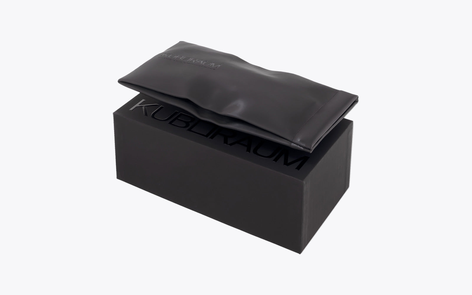 Kuboraum Mask X11 | Red / Coral Sunglasses Packaging | Front View