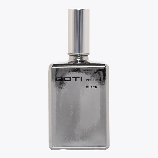 Scent of Goti Black EDP 100ml Silver Glass Bottle – Front View