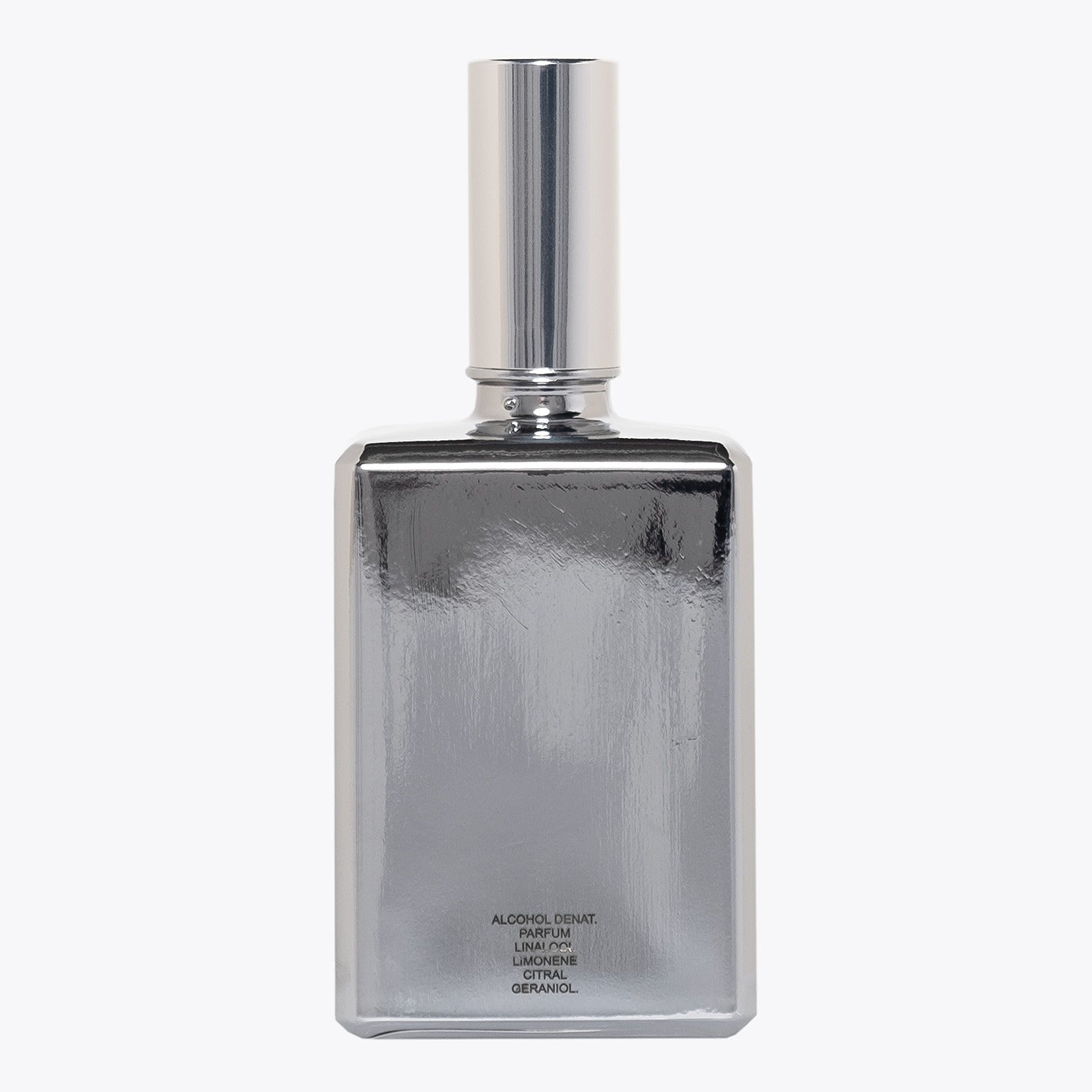 Scent of Goti Earth EDP 100ml Silver Glass Bottle – Back View