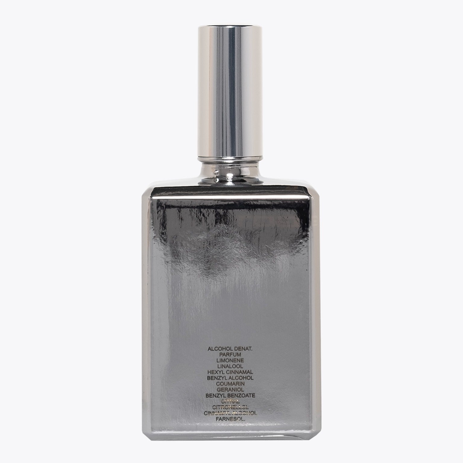 Scent of Goti White EDP 100ml Silver Glass Bottle – Back View