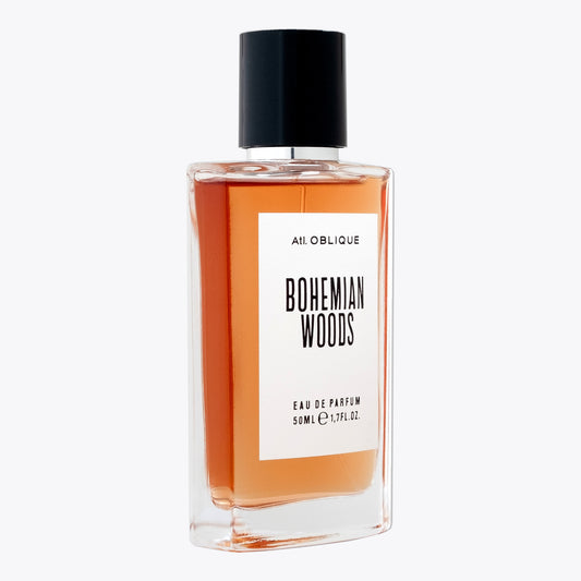 Bohemian Woods by Atelier Oblique – Eau de Parfum 50ml – bottle three-quarter view