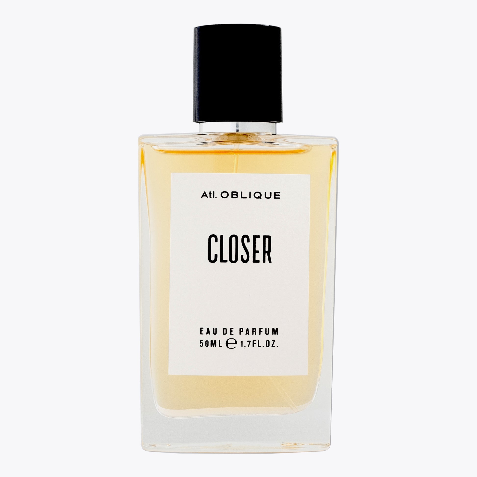 Closer by Atelier Oblique – Eau de Parfum 50ml – bottle front view 