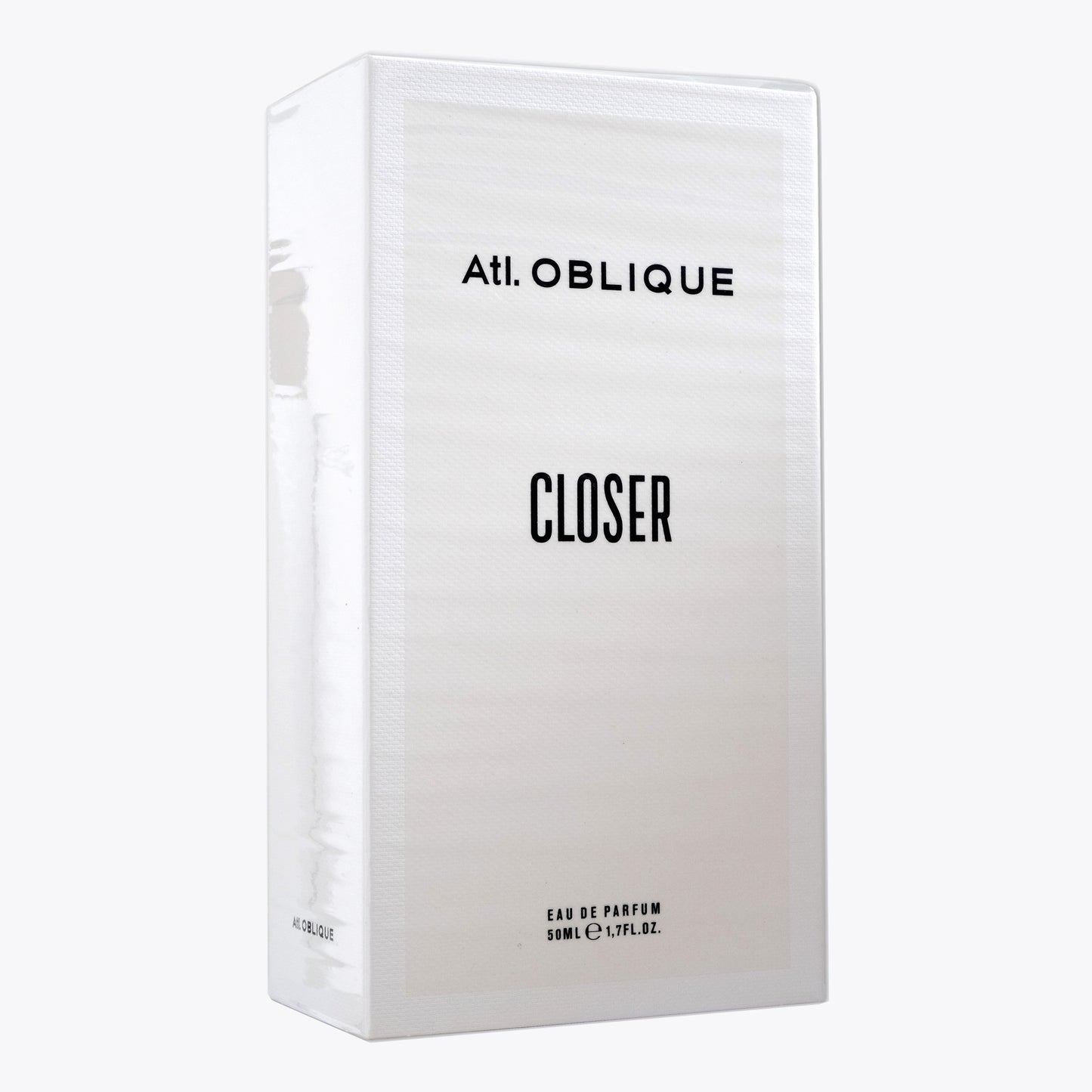 Closer by Atelier Oblique – Eau de Parfum 50ml – packaging front view 