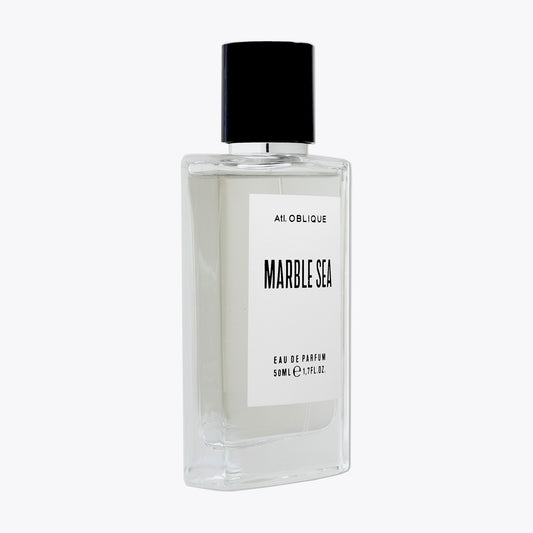 Marble Sea by Atelier Oblique – Eau de Parfum 50ml – Bottle Three-quarter View